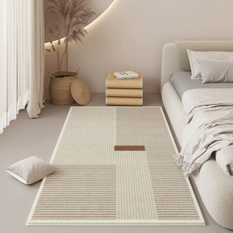 Modern Runner Rugs Next to Bed, Bathroom Runner Rugs, Contemporary Run –