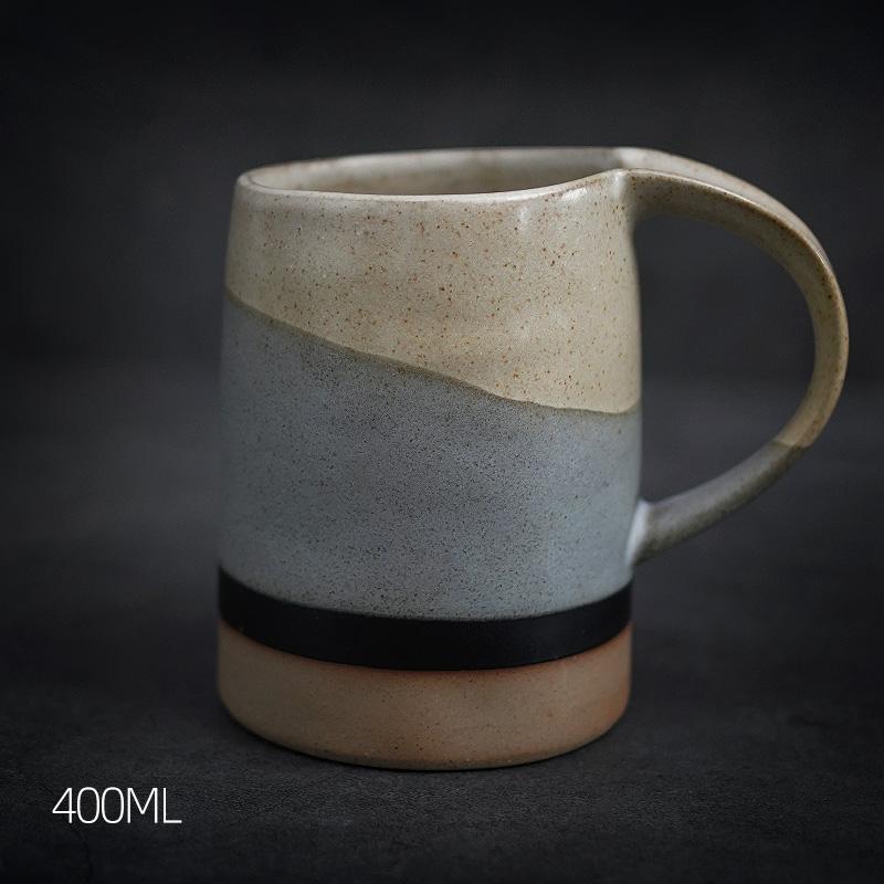 Black Coffee Mugs, 250 ML, Random Colour Inside, Handmade