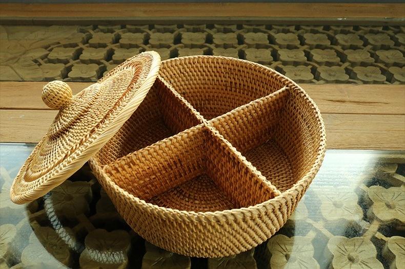 Natural Small Wicker Basket