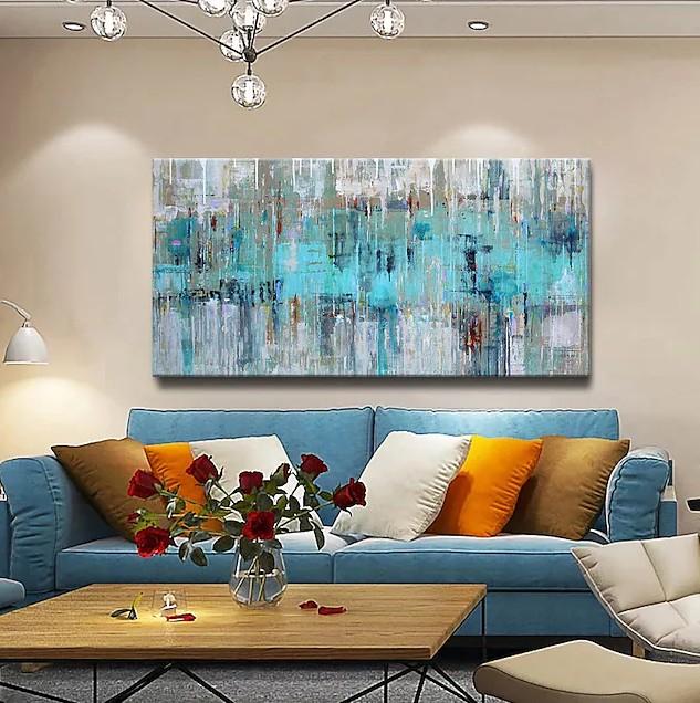 Sunset Painting, Acrylic Paintings for Living Room, Abstract