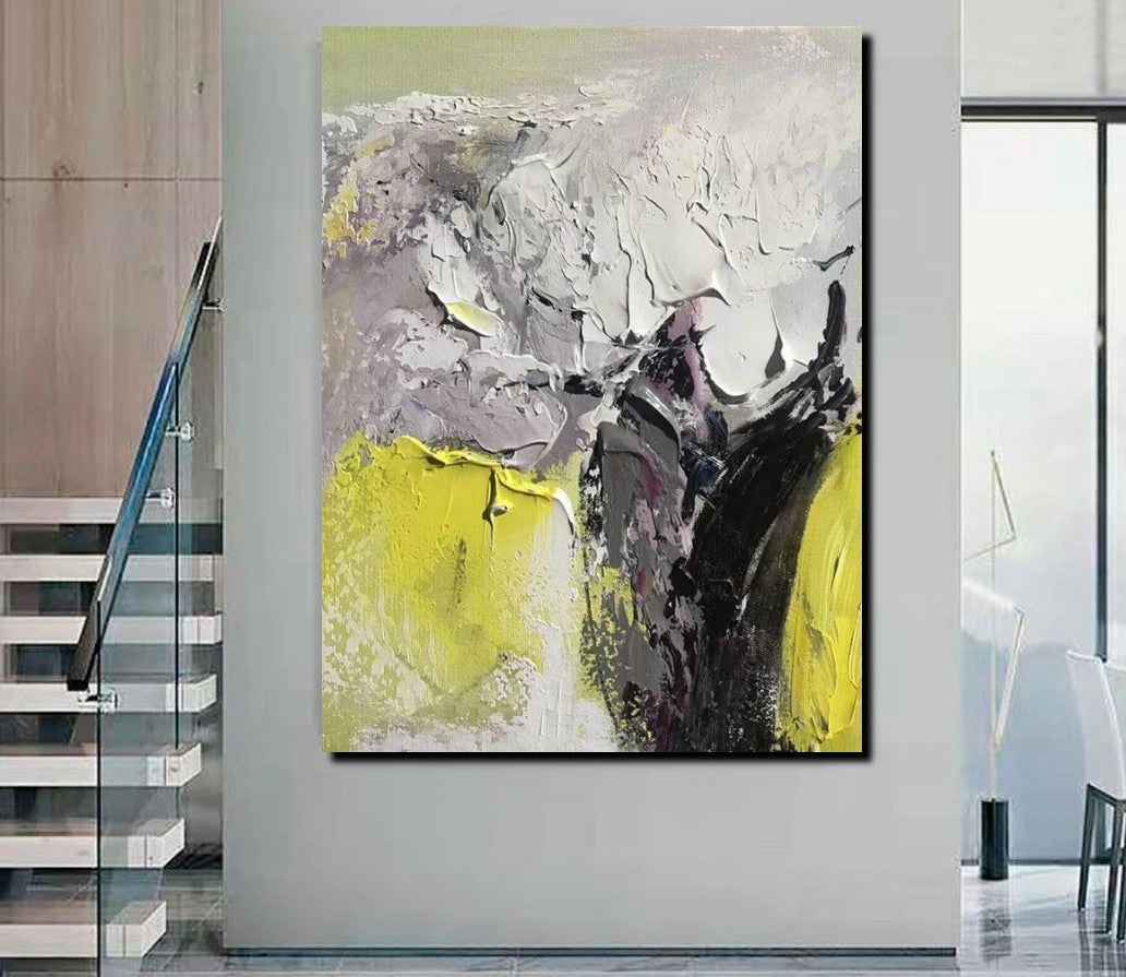 Hand Painted Canvas Painting, Tree Painting Acrylic, Abstract Painting –  Silvia Home Craft