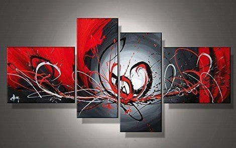 4 Piece Canvas Paintings