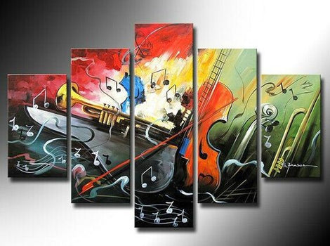 5 Piece Canvas Paintings