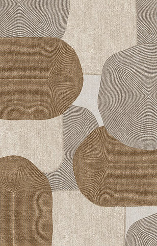 Abstract Area Rugs for Living Room, Modern Rugs for Interior Design, Contemporary Abstract Rugs for Dining Room-Silvia Home Craft