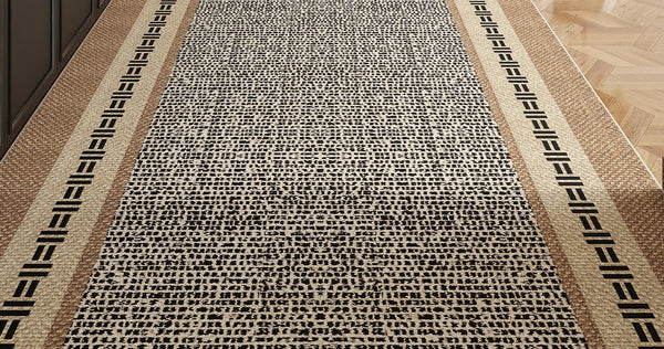 Non Slip Modern Long Hallway Runners, Long Narrow Runner Rugs, Extra Long Hallway Runners, Contepmorary Runner Rugs-Silvia Home Craft