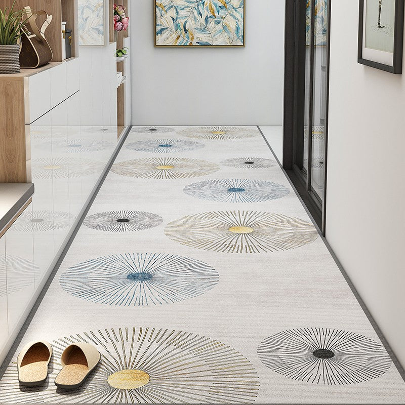 Washable Entryway Runner Rug Ideas, Modern Long Hallway Runners, Stain-resistant Non Slip Kitchen Runner Rugs, Long Hallway Runners, Extra Long Narrow Runner Rugs, Entrance Hallway Runners-Silvia Home Craft