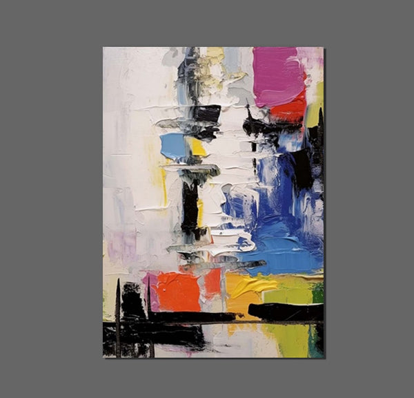 Wall Art Paintings, Simple Modern Art, Buy Paintings Online, Simple Abstract Painting, Large Paintings for Bedroom-Silvia Home Craft