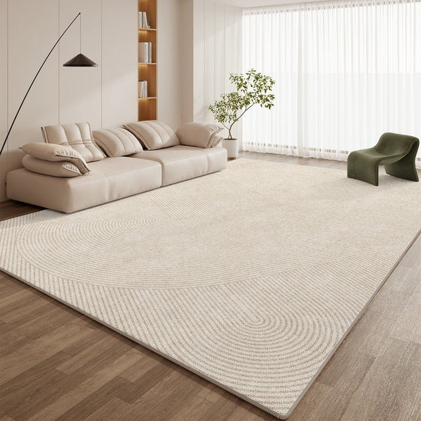 Modern Rugs for Living Room, Large Modern Floor Carpets for Office, Contemporary Rugs for Dining Room, Bedroom Floor Rugs-Silvia Home Craft