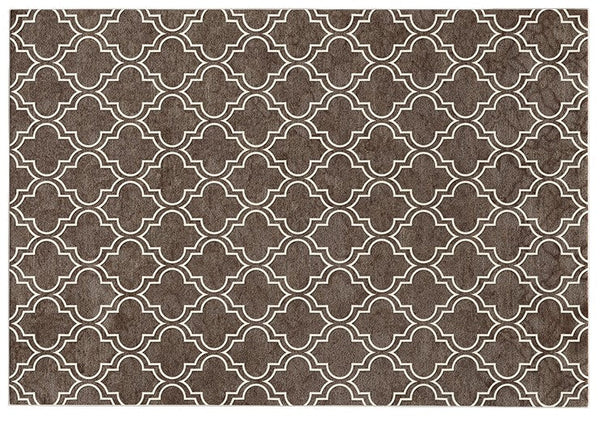 Abstract Contemporary Modern Rugs for Living Room, Extra Large Modern Rugs for Bedroom, Geometric Modern Rug Placement Ideas-Silvia Home Craft