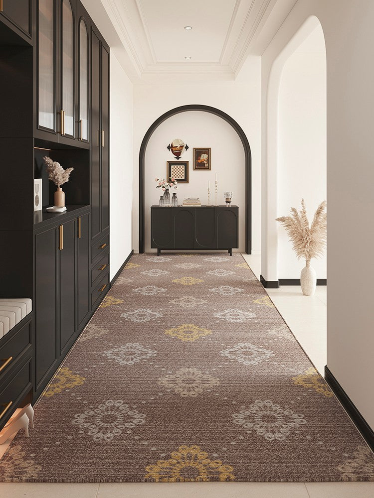 Entrance Hallway Runners, Modern Long Hallway Runners, Long Narrow Runner Rugs, Kitchen Runner Rugs, Contemporary Entryway Runner Rug Ideas-Silvia Home Craft