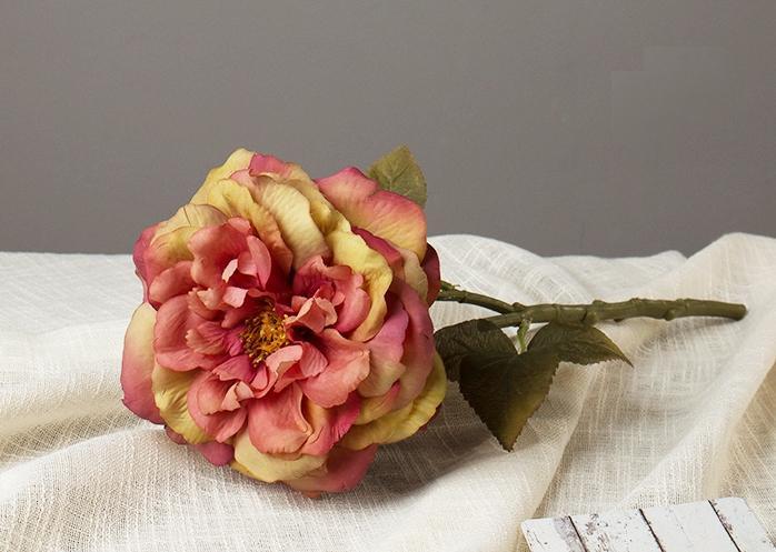 Rose Flower Arrangement, Silk Flower Centerpiece, Artificial Flower Decor, Wedding Decor, Faux Flower-Silvia Home Craft