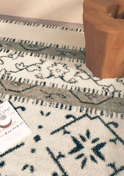 Runner Rugs for Hallway, Modern Runner Rugs Next to Bed, Bathroom Runner Rugs, Kitchen Runner Rugs, Contemporary Runner Rugs for Living Room-Silvia Home Craft