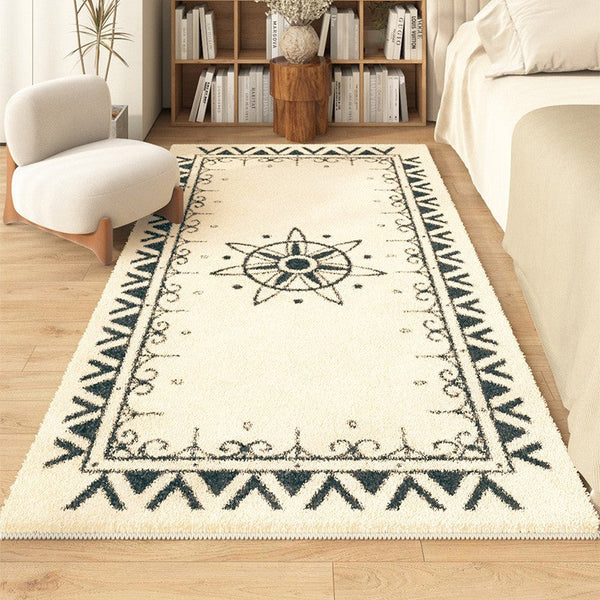 Runner Rugs for Hallway, Modern Runner Rugs Next to Bed, Bathroom Runner Rugs, Kitchen Runner Rugs, Contemporary Runner Rugs for Living Room-Silvia Home Craft