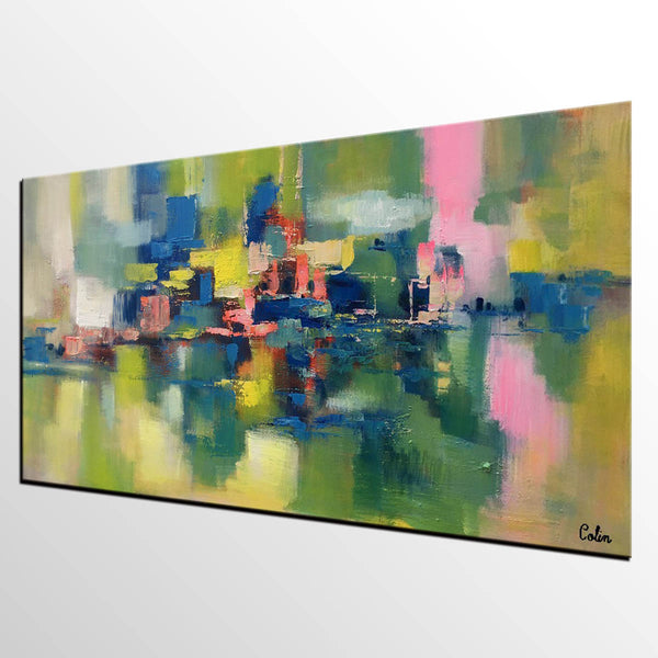 Large Canvas Art, Abstract Painting for Sale, Bedroom Canvas Art, Custom Acrylic Art Painting-Silvia Home Craft