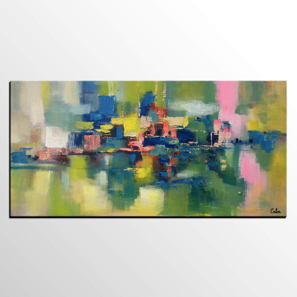 Large Canvas Art, Abstract Painting for Sale, Bedroom Canvas Art, Custom Acrylic Art Painting-Silvia Home Craft