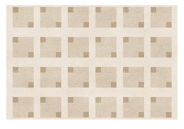 Abstract Contemporary Rugs for Bedroom, Modern Rugs under Sofa, Modern Soft Rugs for Living Room, Dining Room Floor Rugs, Modern Rugs for Office-Silvia Home Craft