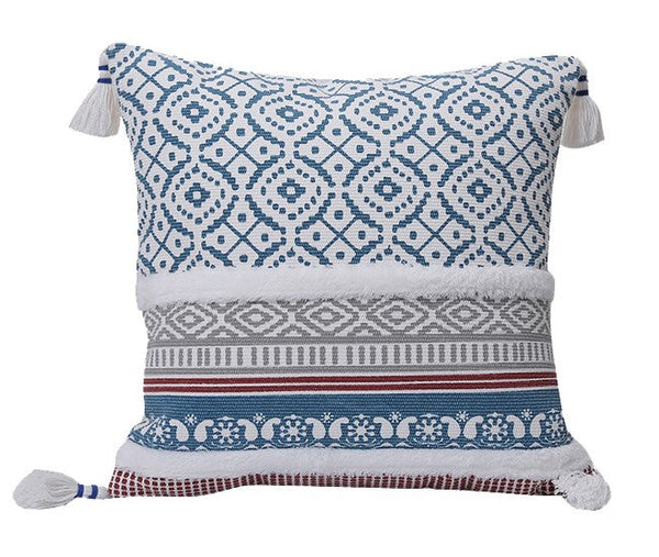 Contemporary Decorative Pillow Covers, Modern Decorative Pillow for Interior Design, Geometric Modern Sofa Pillows for Bedroom, Modern Square Pillows for Couch-Silvia Home Craft