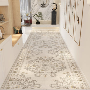 Traditional Morocco Long Narrow Runner Rugs, Extra Long Hallway Runners, Non Slip Entrance Runner Rugs, Bedside Runner Rugs, Entryway Runner Rug Ideas-Silvia Home Craft