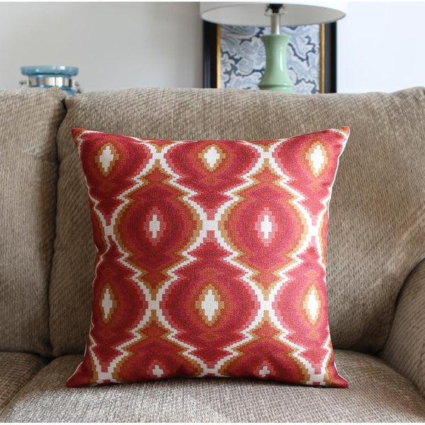 Decorative Pillows for Couch, Simple Modern Throw Pillows, Geometric Pattern Throw Pillows, Decorative Sofa Pillows for Living Room-Silvia Home Craft