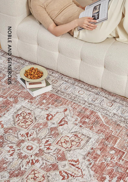 Oversized Area Rugs for Living Room, Extra Large Vintage Persian Rugs, Persain Rugs for Bedroom, Traditional Persian Rug, Vintage Area Rugs for Dining Room-Silvia Home Craft