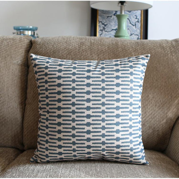 Decorative Pillows for Couch, Simple Modern Throw Pillows, Geometric Pattern Throw Pillows, Decorative Sofa Pillows for Living Room-Silvia Home Craft