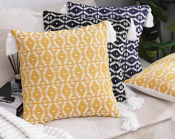 Modern Pillows for Living Room, Decorative Modern Pillows for Couch, Modern Sofa Pillows Covers, Modern Sofa Cushion-Silvia Home Craft