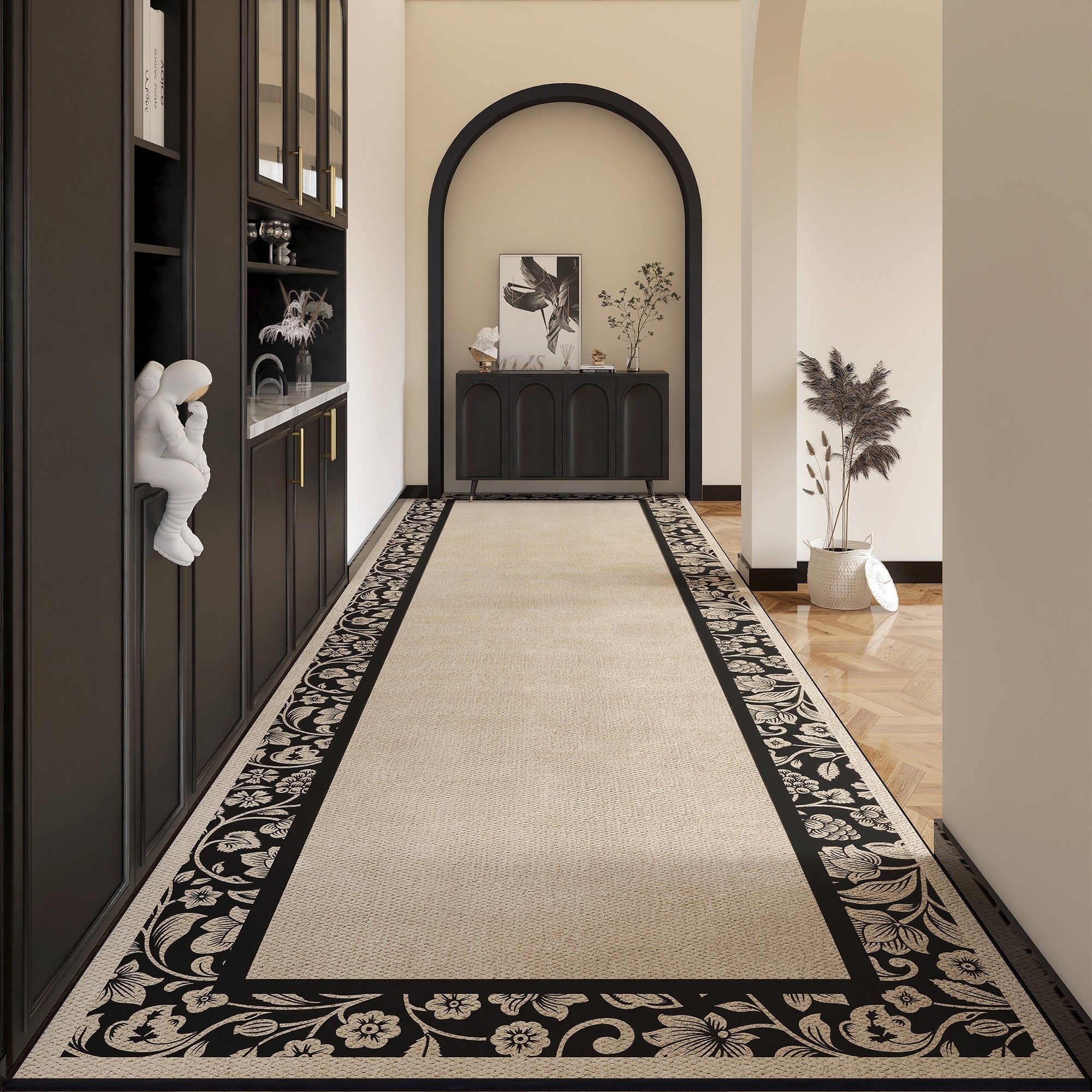 Modern Long Hallway Runners, Entrance Hallway Runners, Long Narrow Runner Rugs, Long Hallway Runners, Entryway Runner Rug Ideas, Contepmorary Runner Rugs-Silvia Home Craft