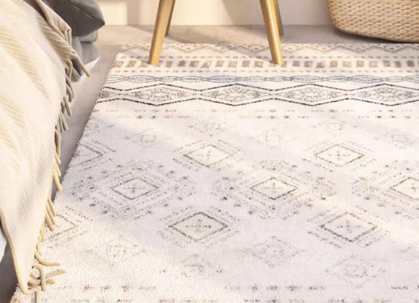 Contemporary Modern Rugs for Living Room, Thick Modern Rugs Next to Bed, Entryway Modern Runner Rugs, Modern Runner Rugs for Hallway-Silvia Home Craft