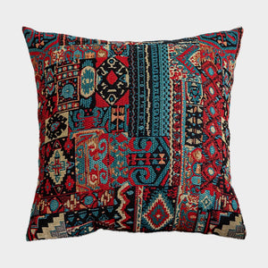 Traditional Rustic Sofa Pillows for Bedroom, Large Decorative Throw Pillows, Geometric Pattern Throw Pillow for Couch, Bohemian Decorative Sofa Pillows-Silvia Home Craft