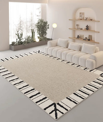 Bedroom Modern Rugs, Abstract Geometric Modern Rugs, Contemporary Modern Rugs for Living Room, Modern Rugs for Dining Room-Silvia Home Craft