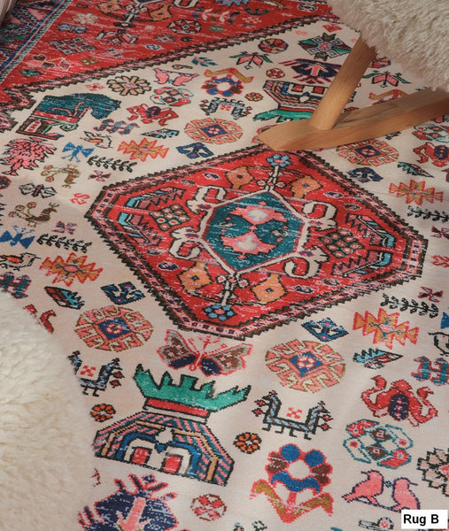 Persain Rugs for Dining Room, Oversized Area Rugs for Living Room, Extra Large Vintage Persian Rugs, Antique Persian Rug, Vintage Rugs for Bedroom-Silvia Home Craft