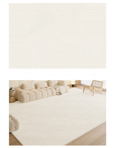 Bedroom Modern Rugs, Dining Room Geometric Modern Rugs, Large Modern Rugs for Living Room, Contemporary Modern Rugs under Coffee Table-Silvia Home Craft