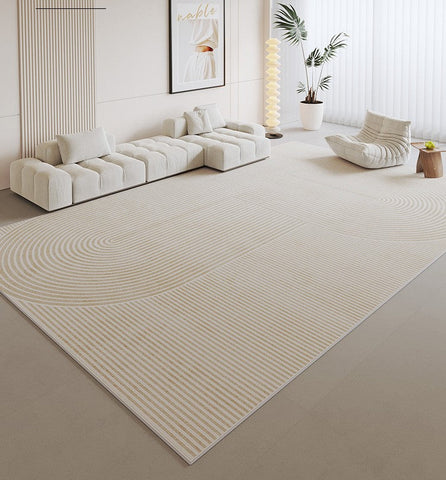 Large Geometric Floor Carpets, Modern Living Room Area Rugs, Bedroom Modern Rugs, Modern Area Rugs under Dining Room Table, Modern Rugs for Kitchen-Silvia Home Craft