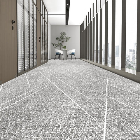 Gray Modern Long Hallway Runners, Long Entryway Runner Rug Ideas, Hallway Runner Rugs, Entrance Hallway Runners, Long Narrow Runner Rugs-Silvia Home Craft