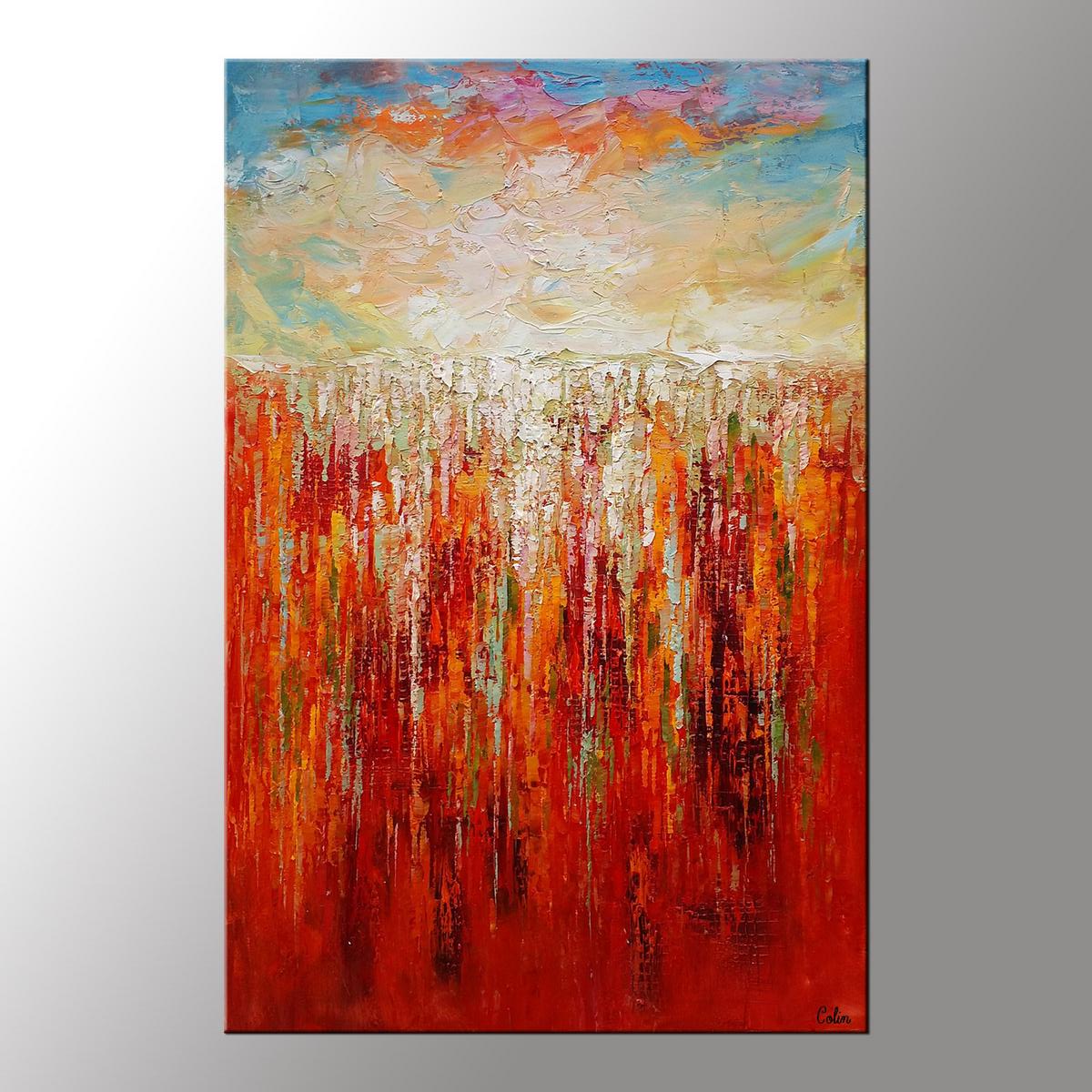 Canvas Painting, Original Artwork, Original Painting, Custom Extra Large Painting-Silvia Home Craft