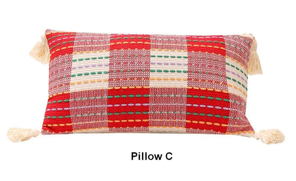 Colorful Modern Sofa Pillows Covers, Modern Sofa Cushion, Decorative Modern Pillows for Couch, Decorative Pillows for Living Room-Silvia Home Craft