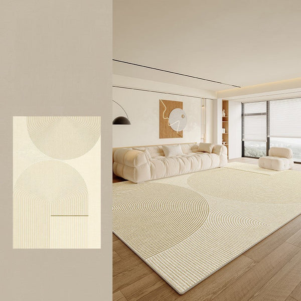 Bedroom Large Geometric Contemporary Rugs, Modern Rugs for Bedroom, Dining Room Floor Rug, Extra Large Floor Rugs for Living Room-Silvia Home Craft