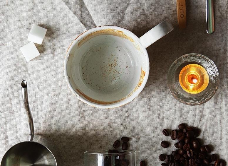 Large Pottery Coffee Cup, Handmade Coffee Cup, Ceramic Coffee Mug, Lat –  Silvia Home Craft