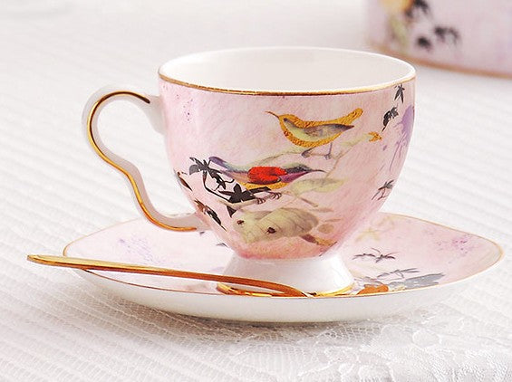 Elegant Ceramic Coffee Cups, Beautiful British Tea Cups, Unique