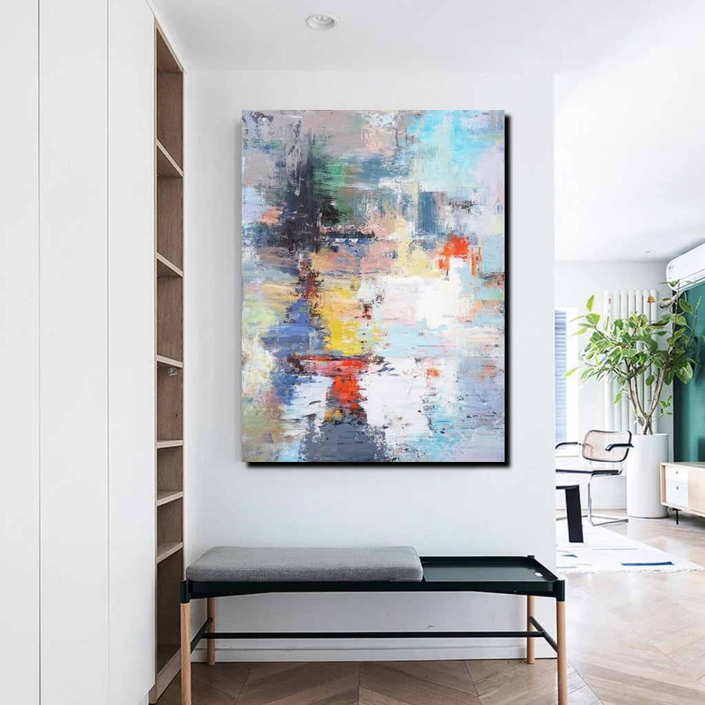 Simple Abstract Paintings, Dining Room Modern Wall Art, Modern Contemporary  Art, Large Painting on Canvas, Acrylic Canvas Painting